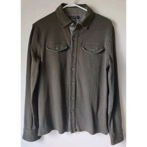 Banana Republic‎ Luxury Brushed Cotton Men's Button Down Shirt Size Small